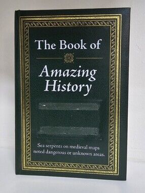 The Book of Amazing History - Dark Green Hardcover